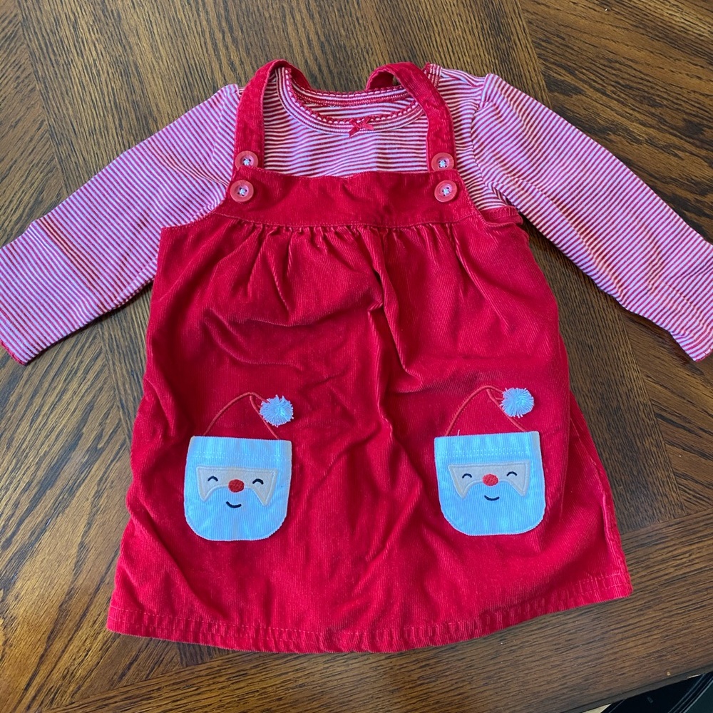 Carters Christmas outfit